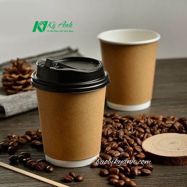 ly giấy kraft nâu